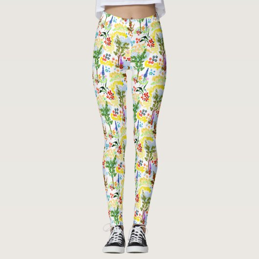 zomertuin leggings (Voorkant)