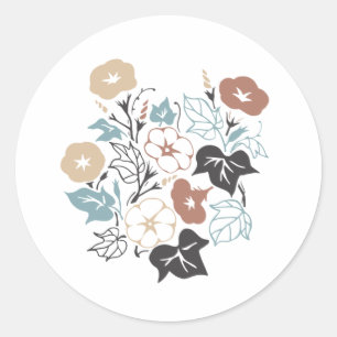 Zomertuin Ronde Sticker