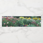 Zomertuin Sandy & Tom 2018 Waterfles Etiket (Enkel label)