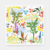 zomertuin servet (Voorkant)