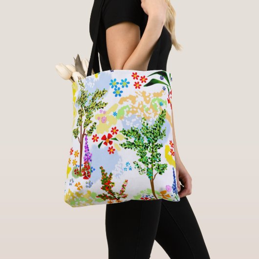 zomertuin tote bag (Dichtbij)