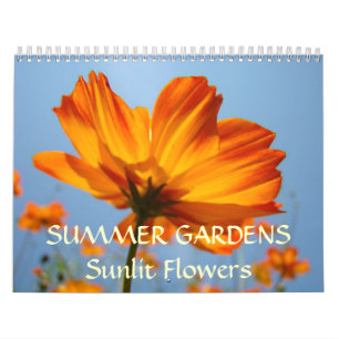 ZOMERTUINEN Kalender Zonnige Bloemen Cadeaus