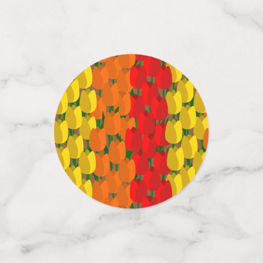 zomertulpenveld confetti (Kleine voorkant)