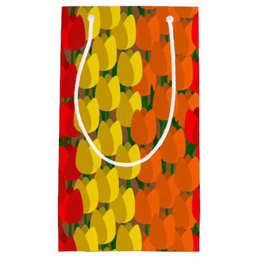 zomertulpenveld klein cadeauzakje (Voorkant)