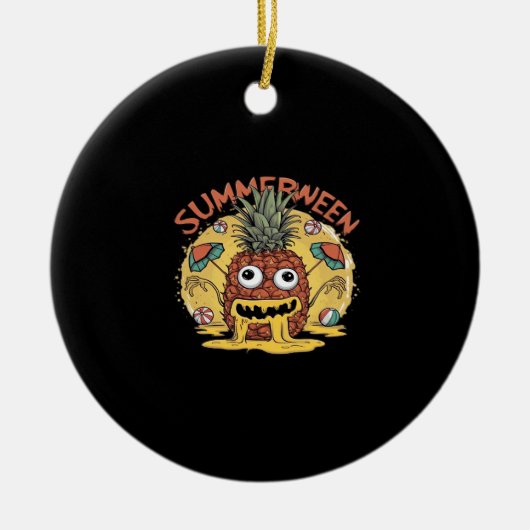 ZomerTussen Classic Trending Meme Keramisch Ornament (Voorkant)