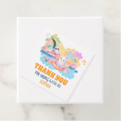 ZomerTussen Halloween Pool Verjaardagsplein Bedankjes Labels (In situ)