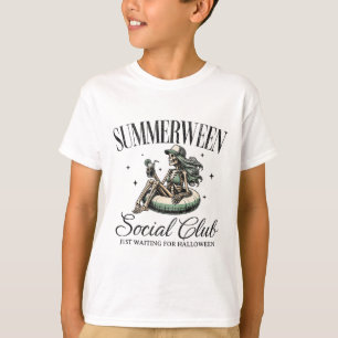 ZomerTussen Social Club Halloween in Summer Pool S T-shirt