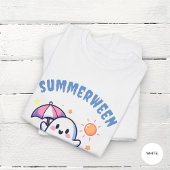 ZomerTussen Zomer Halloween Vakantie Pastel Ghost T-shirt