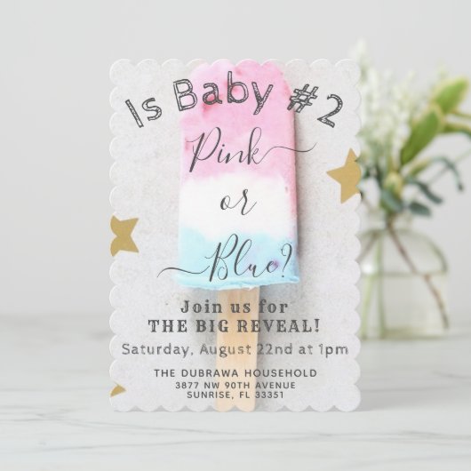 Zomeruitnodiging Kaart (Staand voorkant)