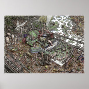 zomervakantie 1962 - Poster