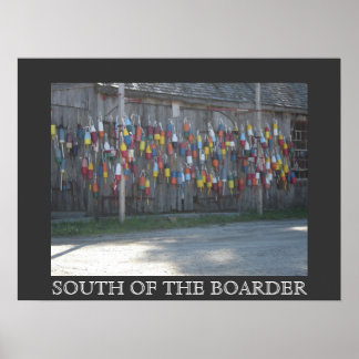 zomervakantie 2005 033, ZUID VAN DE BOARDER Poster