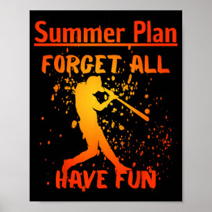 Zomervakantie 2023 Gelukkig Laatste dag van school Poster