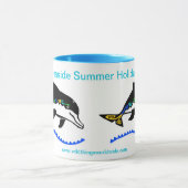 Zomervakantie aan zee - Dolfijnen Mok (Midden)