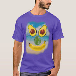 Zomervakantie avocado t-shirt