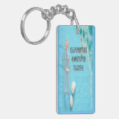 Zomervakantie bij mij in de buurt sleutelhanger (Voorkant Links)