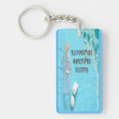 Zomervakantie bij mij in de buurt sleutelhanger (Voorkant)