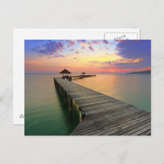 zomervakantie briefkaart (Voorkant / Achterkant)