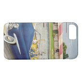 zomervakantie, converteerbare auto en muis Case-Mate iPhone case (Achterkant (Horizontaal))