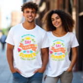 Zomervakantie familie t-shirt