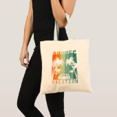 zomervakantie feestdagen T-Shirt Tote Bag (Voorkant (product))