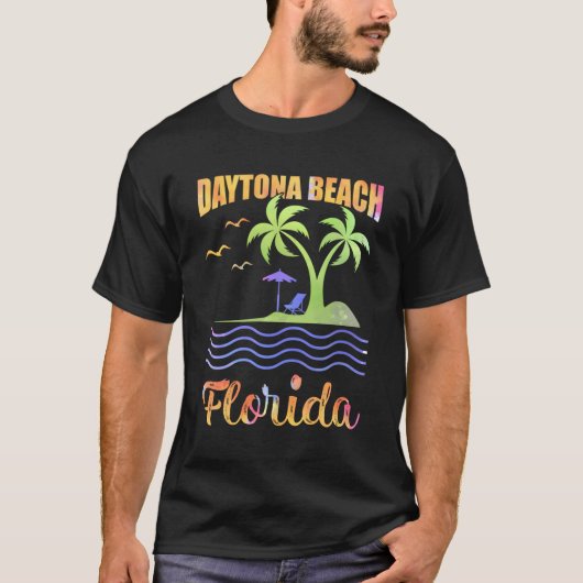 Zomervakantie Florida Daytona Beach T-shirt (Voorkant)