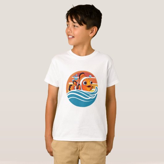 Zomervakantie kinder t-shirt voor familie strand r (Voorkant volledig)