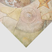 zomervakantie koffers wereldbol kaart tissuepapier (Detail)