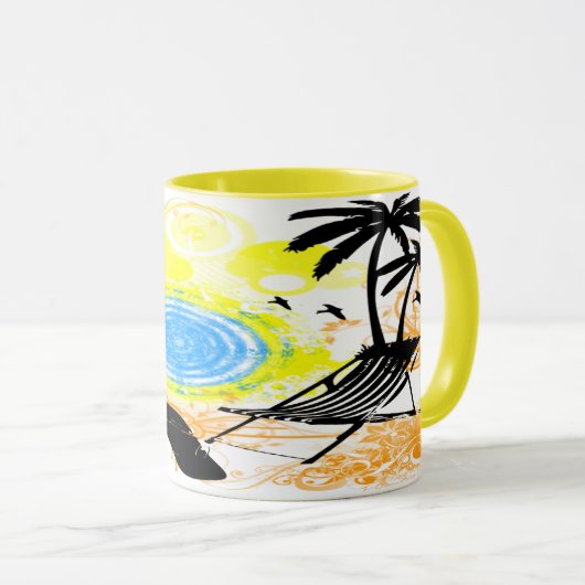 zomervakantie mok (Voorkant rechts)