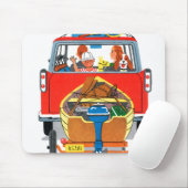 zomervakantie muismat (Met muis)