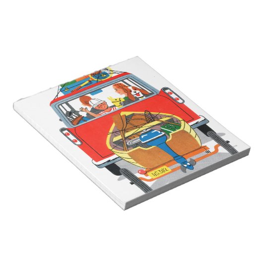 zomervakantie notitieblok (Schuin)