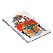 zomervakantie notitieboek (Rechterzijde)