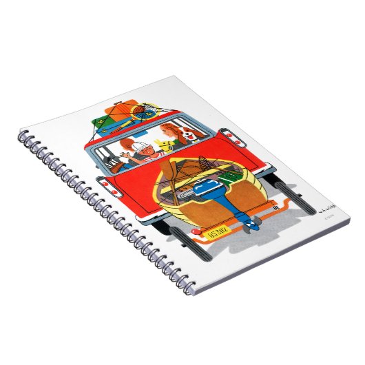 zomervakantie notitieboek (Rechterzijde)