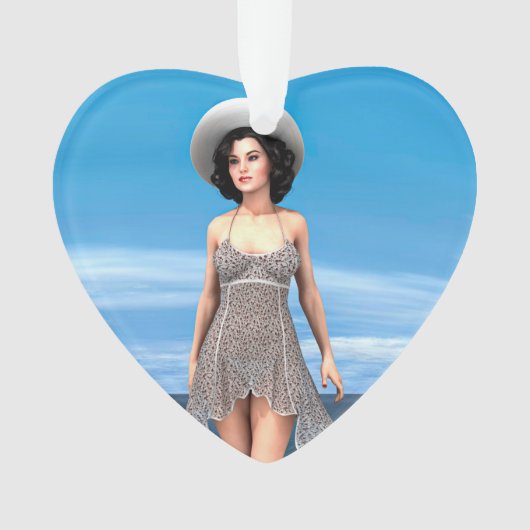 zomervakantie ornament (voorkant)