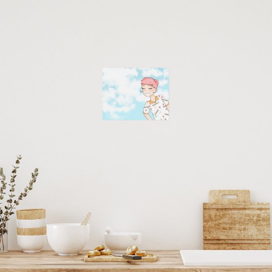 zomervakantie poster (Keuken)