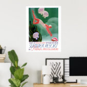  zomervakantie poster (Thuiskantoor)