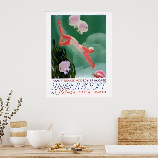  zomervakantie poster (Keuken)