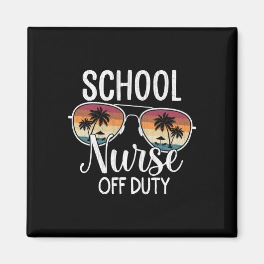 zomervakantie school einde jaar school zuster van magneet (Voorkant)