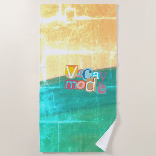 Zomervakantie Strandlaken (Voorkant)