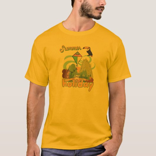 ZOMERVAKANTIE T-SHIRT (Voorkant)