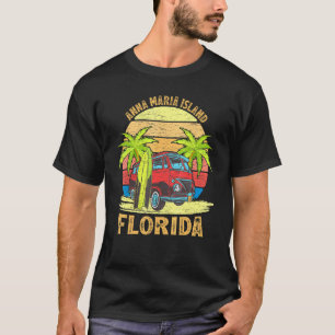 Zomervakantie Vintage Florida Anna Maria Island T-shirt