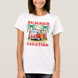 zomervakantie.  zomerafbeelding. T-Sh T-shirt