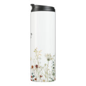 Zomerveld met wilde bloemen thermosbeker (Geroteerd rechts)
