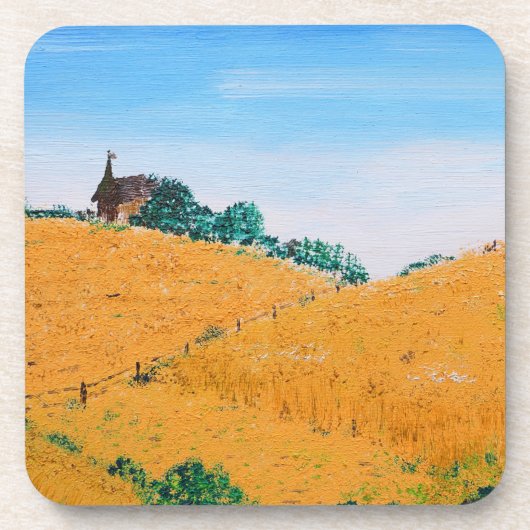 Zomervelden Bier Onderzetter (Voorkant)