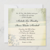 Zomervelden bruiloft-uitnodigingen kaart (Voorkant)