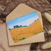 Zomervelden Feestdagenkaart