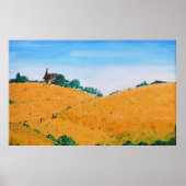 Zomervelden Poster (Voorkant)