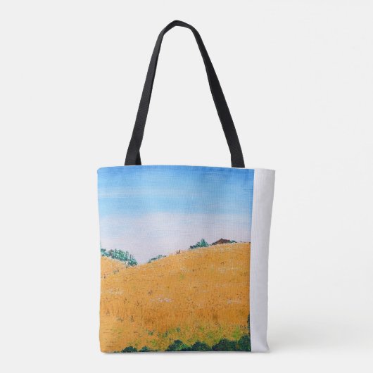 Zomervelden Tote Bag (Achterkant)