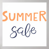 Zomerverkoop Poster (Voorkant)