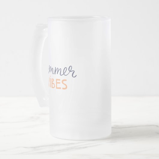 zomervib matglas bierpul (Voorkant links)