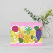 Zomervibe. folie vakantie briefkaart (Staand Voorkant)